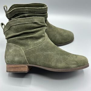 Koolaburra By Ugg Boots Womens Lorelei Fashion Ankle Green Suede Size 8